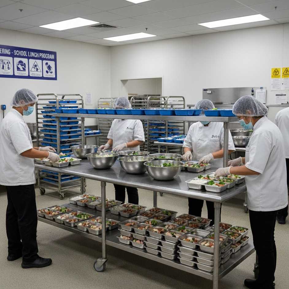 efisiensi ruang penyajian mbg