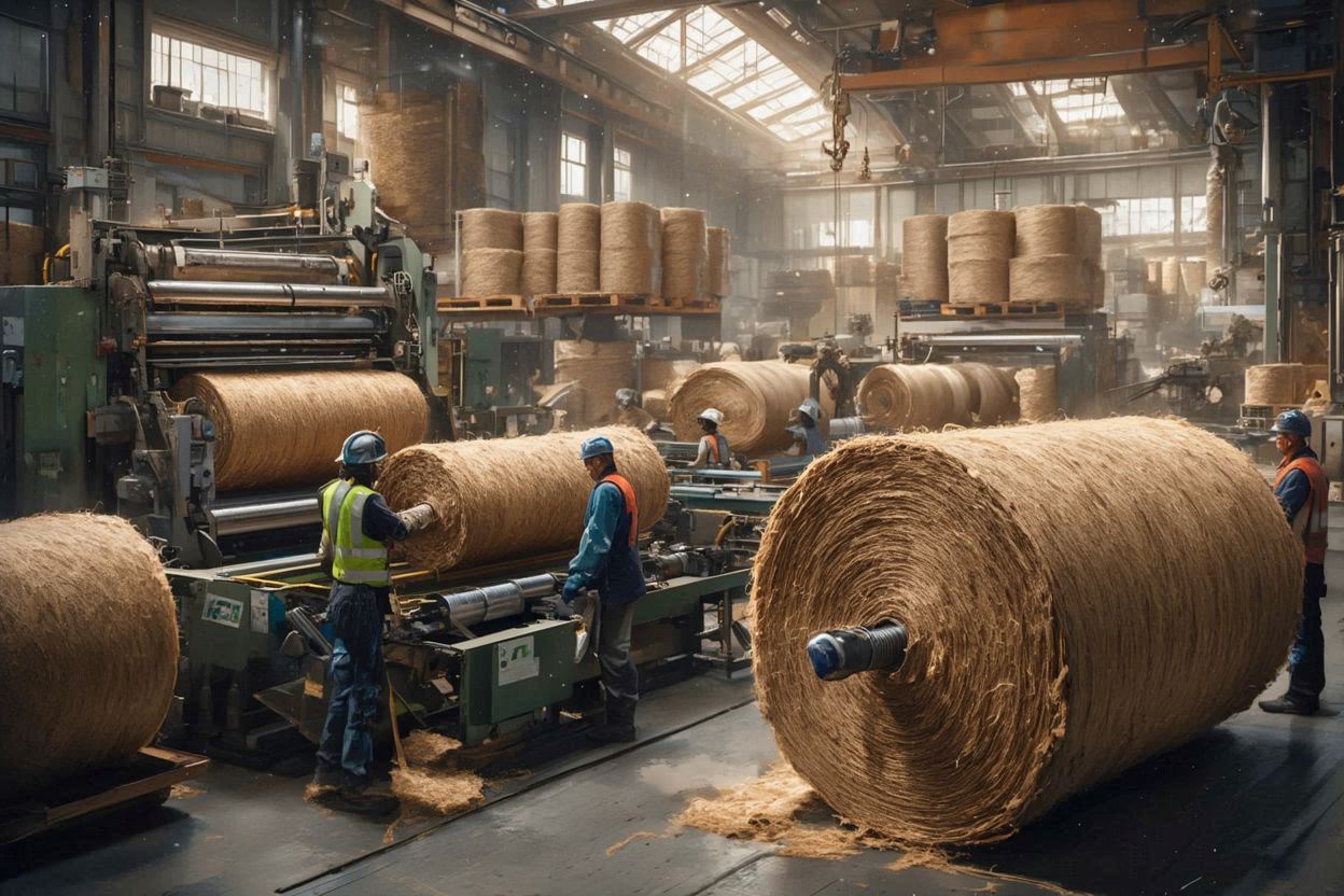 Kapasitas Produksi Cocomesh Pabrik