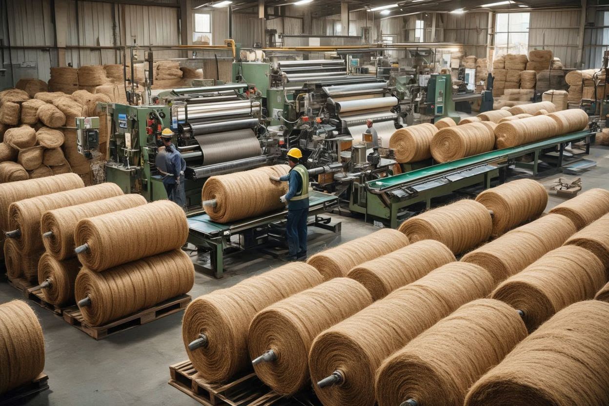 Proses Produksi Cocomesh Industri yang Efisien