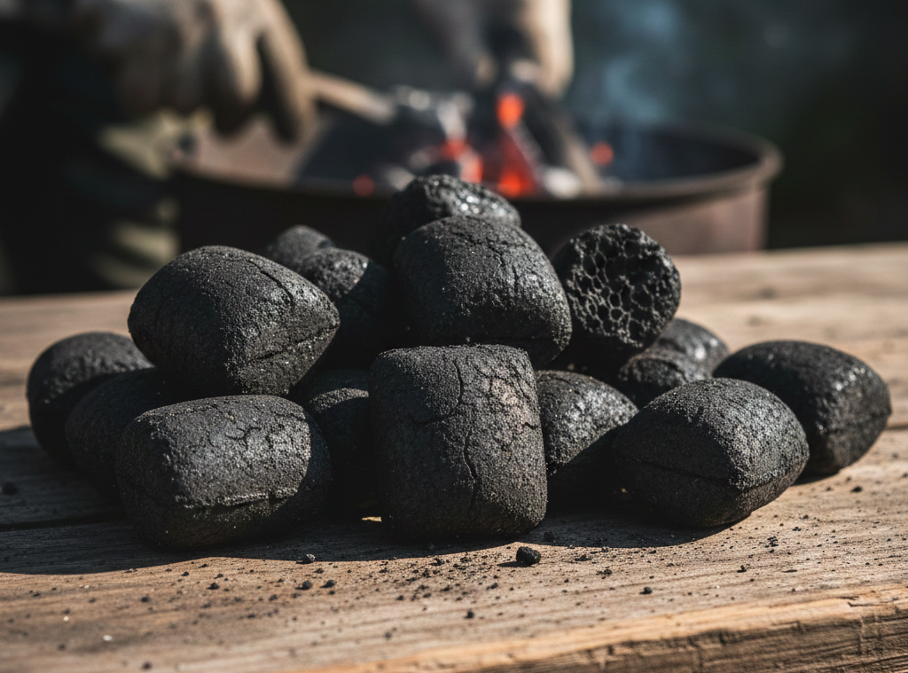 best coconut shell briquette mixture for durability in production