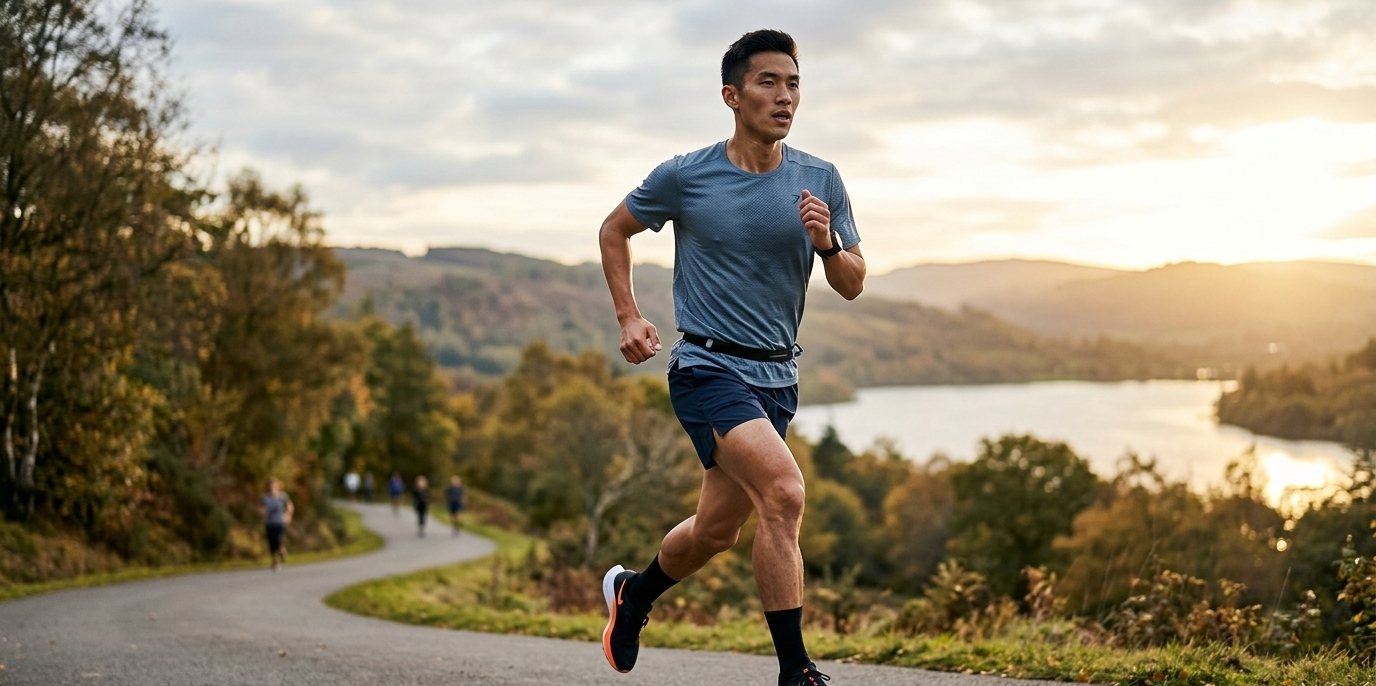 Baju lari berkualitas